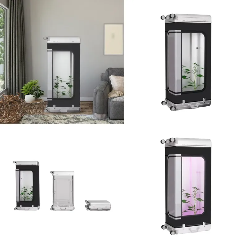 Smart Garden Vertical - Yeni Katlanabilir Dikey Hidroponik Yetiştirme Sistemi,
