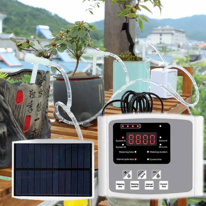 Smart Garden Herb - Otomatik Güneş Enerjisi Damla Sulama Cihazı