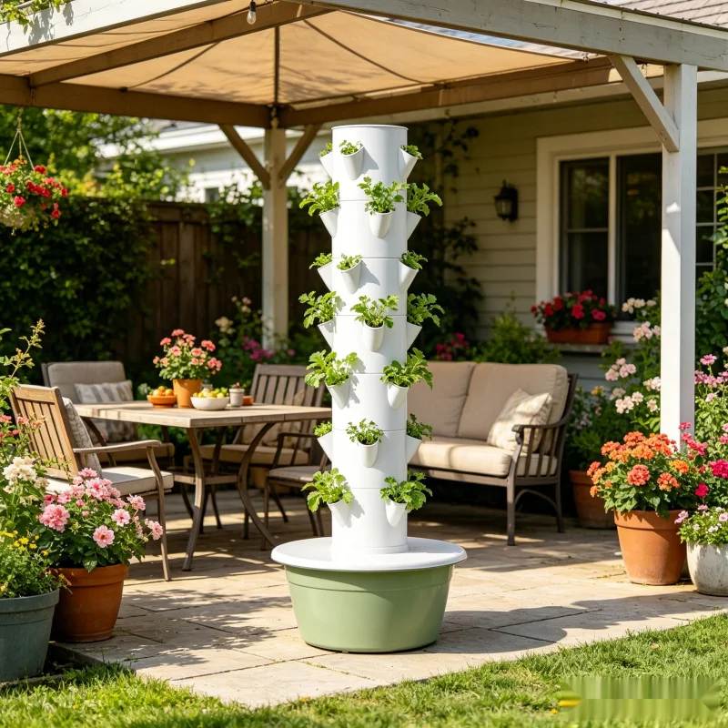 Smart Garden Vertical - 7 Katmanlı Spacetree Dikey Hidroponik Bahçe