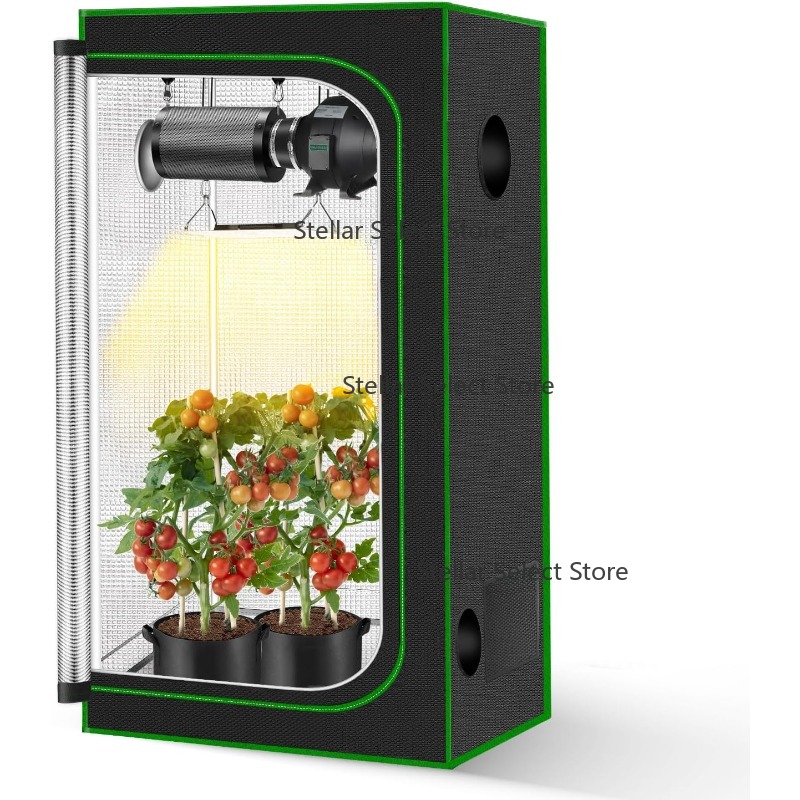 Grow Tent Complete Kit - Büyük Kapalı Sera Kiti, Ev Bitkileri