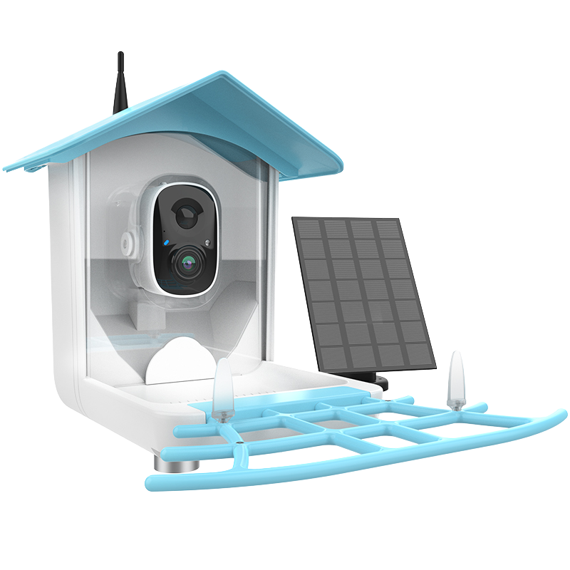 Smart Bird Feeder Camera - Akıllı Güneş Enerjili Evcil Hayvan Besleyici