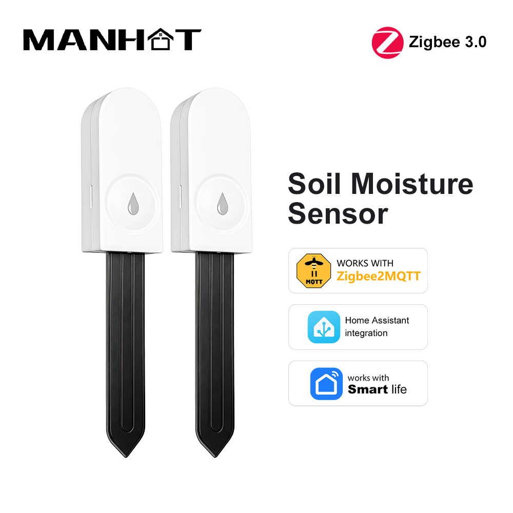 Smart Garden Water - Zigbee 3.0 Toprak Nem Sensörü Sıcaklık