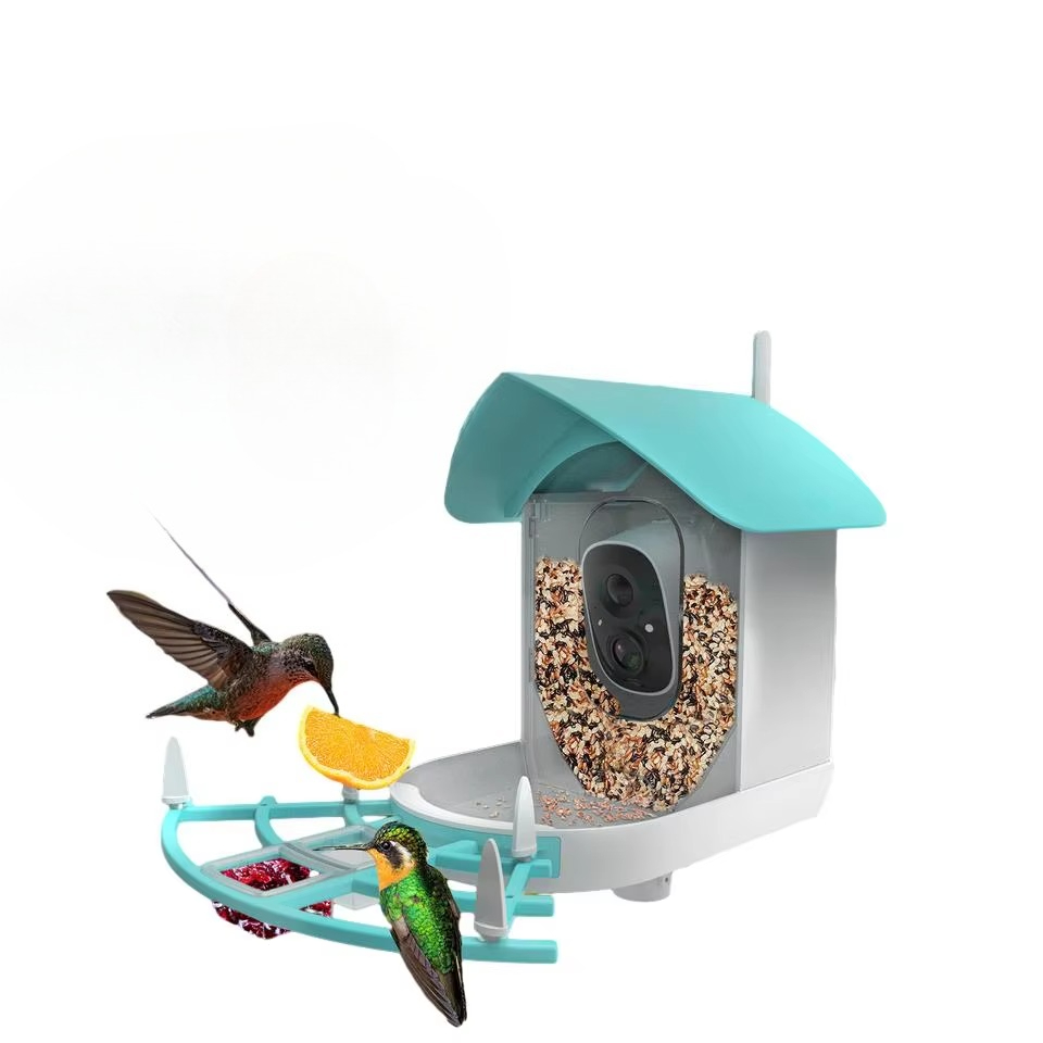 Smart Bird Feeder Camera - Kablosuz Otomatik Evcil Hayvan Besleyici Pil