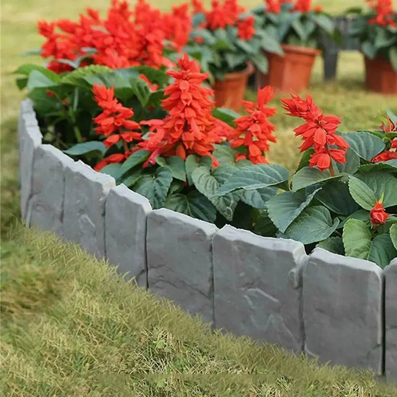 Smart Garden Edging - Bahçe Kenar Sınırı Taş Etkisi Bahçe