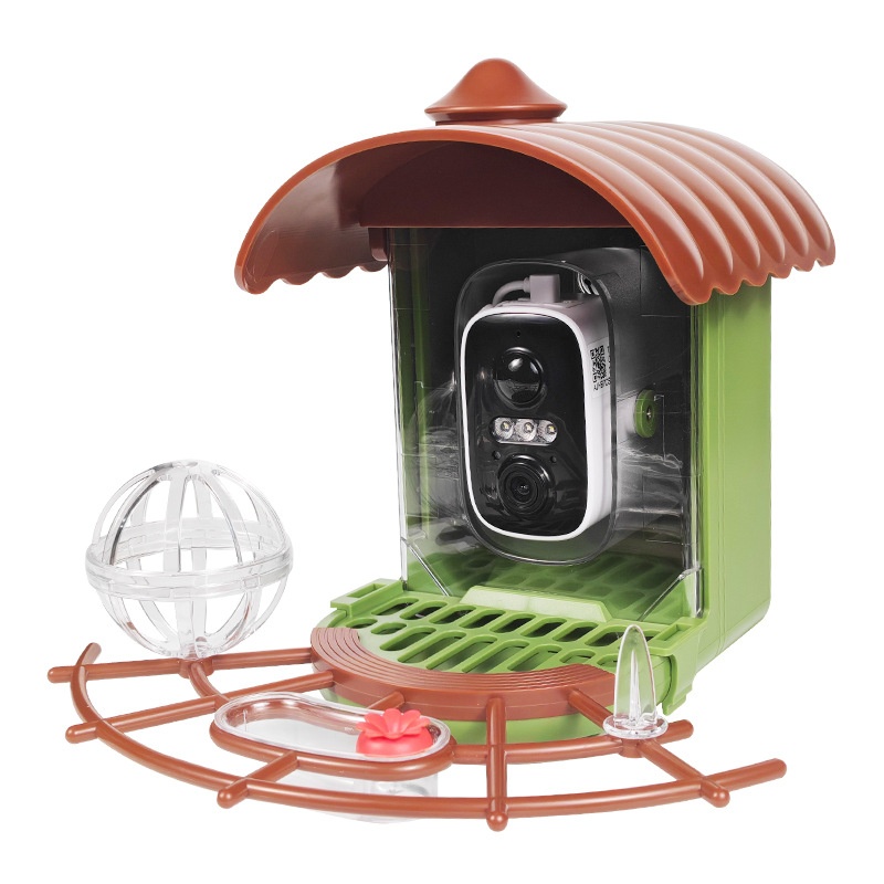 Smart Bird Feeder Camera - Dış Mekan Güneş Enerjili Otomatik Akıllı