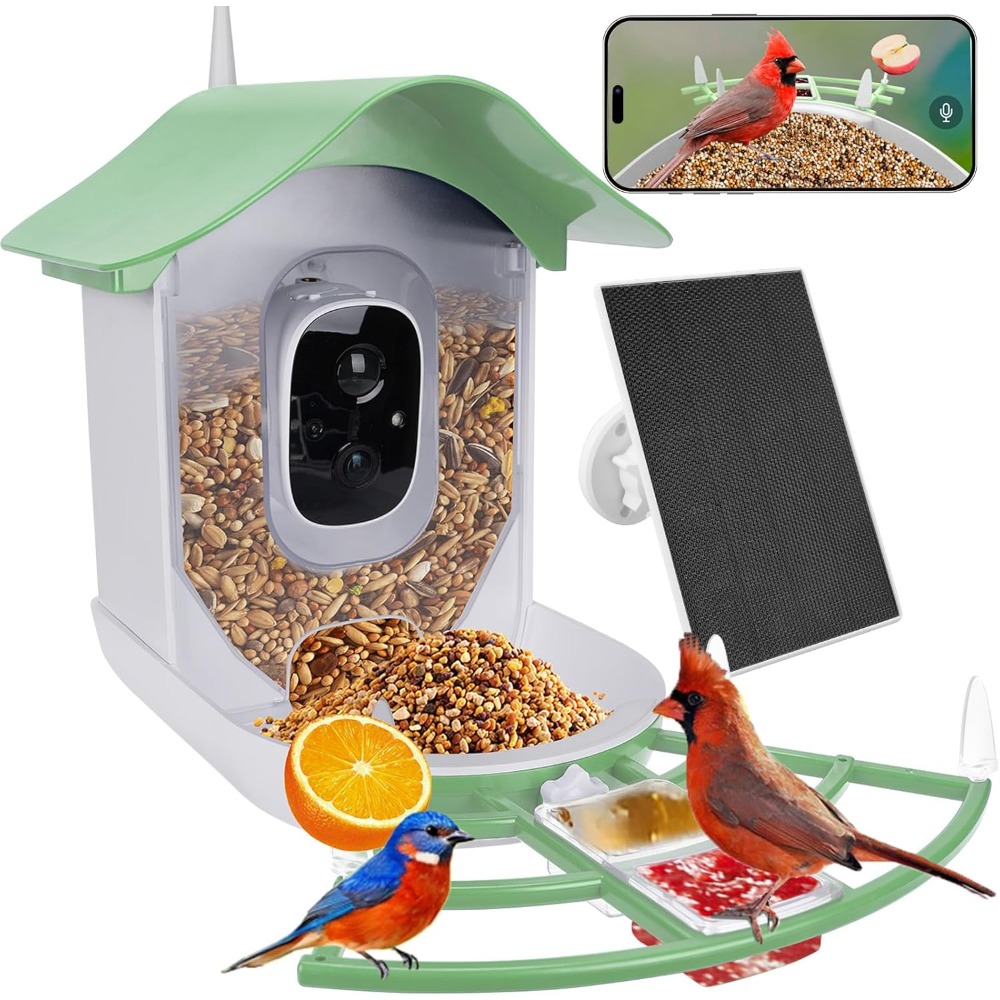 Güneş Enerjili Akıllı Kuş Besl - Smart Bird Feeder Camera incelemesi ve fiyatı