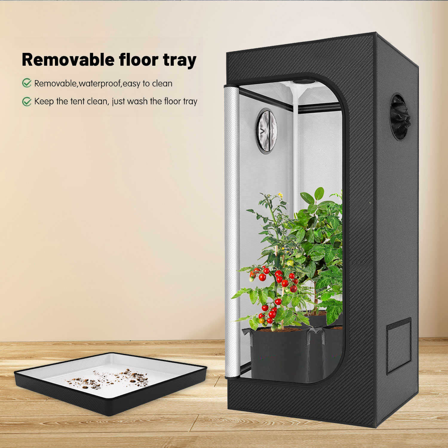 Fabrika Özelleştirilmiş 600d M - Grow Tent Complete Kit incelemesi ve fiyatı