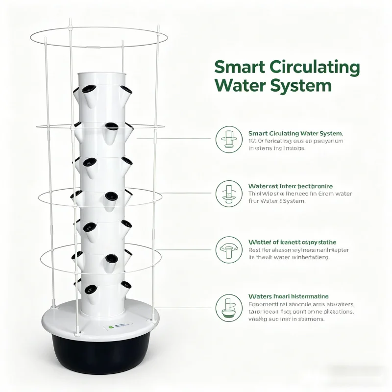 Spacetree Dikey Hidroponik Kul - Smart Garden Vertical incelemesi ve fiyatı
