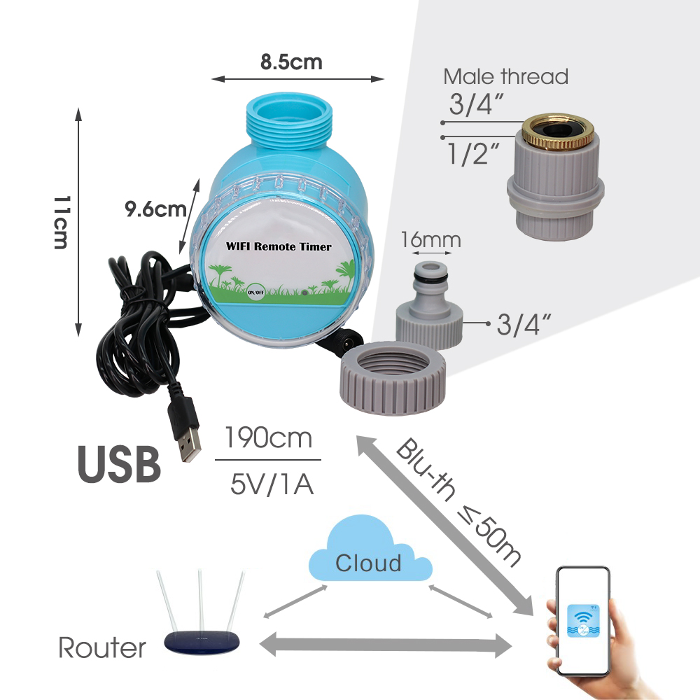 30-50M akıllı bahçe sulama sis - Smart Garden Herb incelemesi ve fiyatı