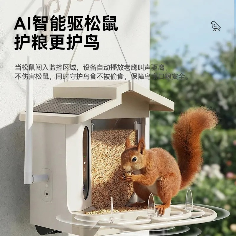 Akıllı Kuş Besleyici HD Kamera - Smart Bird Feeder Camera incelemesi ve fiyatı