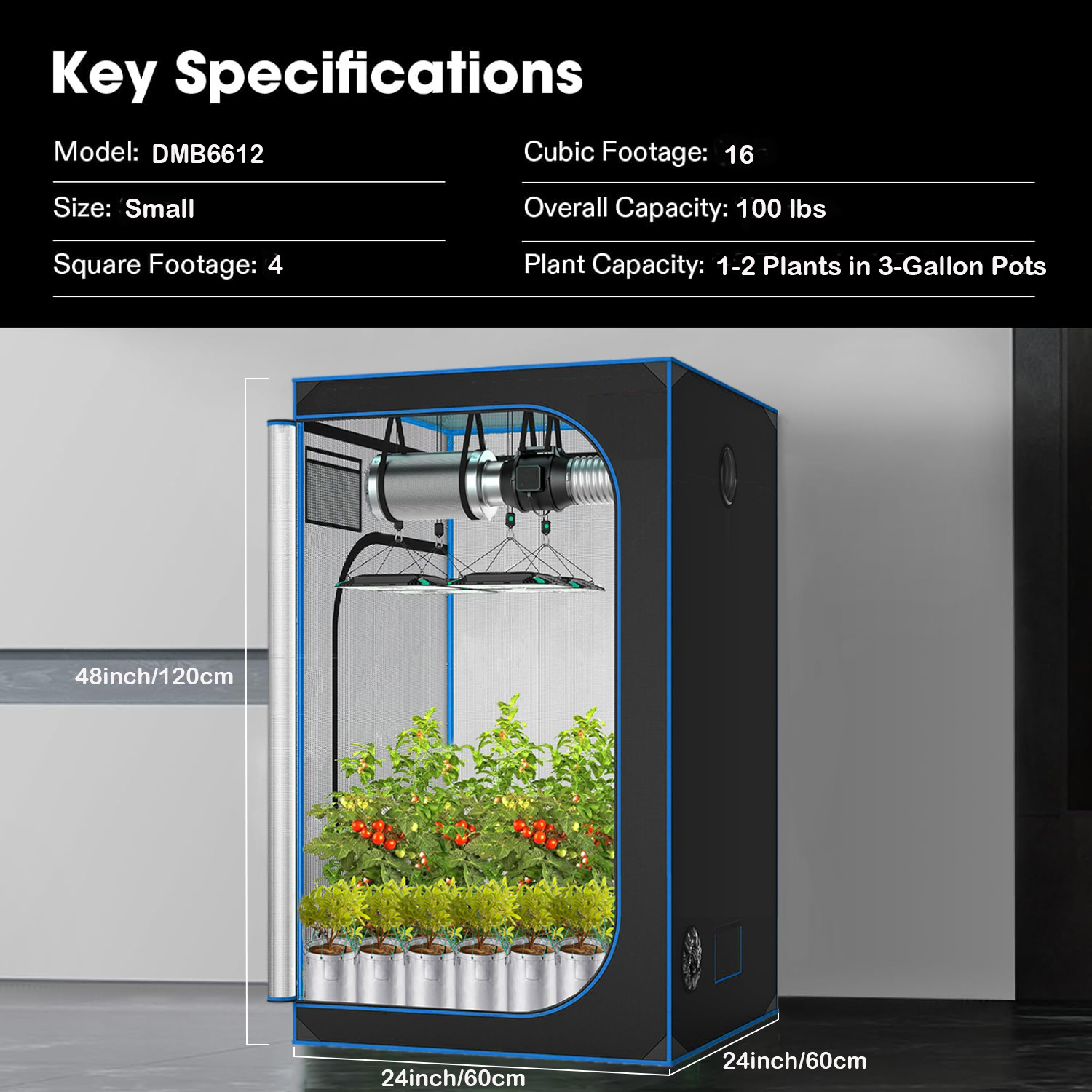 C3 Sera Kapalı Yetiştirme Çadı - Grow Tent Complete Kit incelemesi ve fiyatı