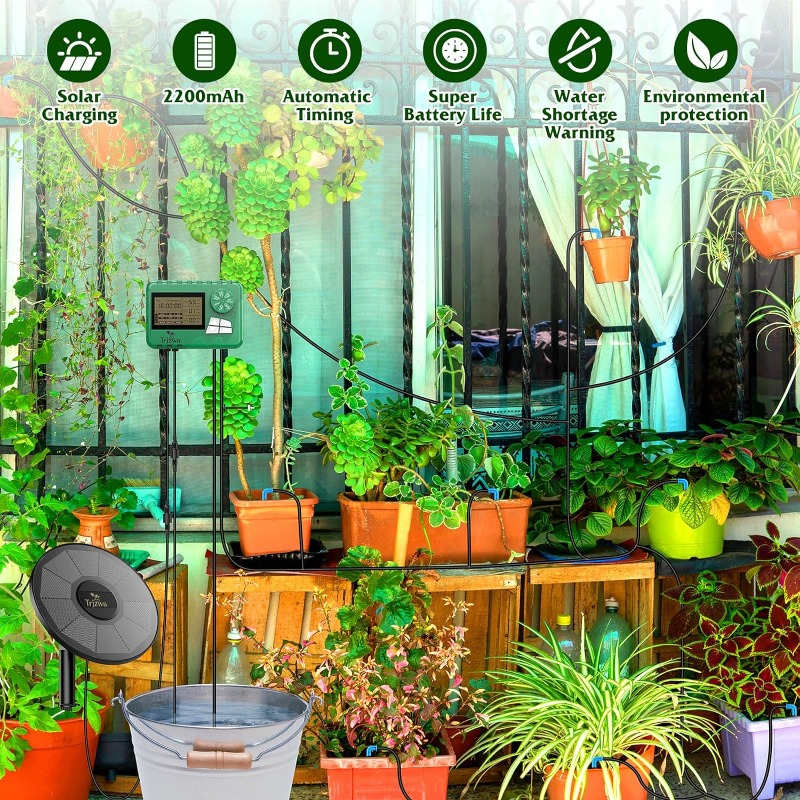 Güneş Sulama Ekipmanları Sera  - Smart Garden Watering System incelemesi ve fiyatı