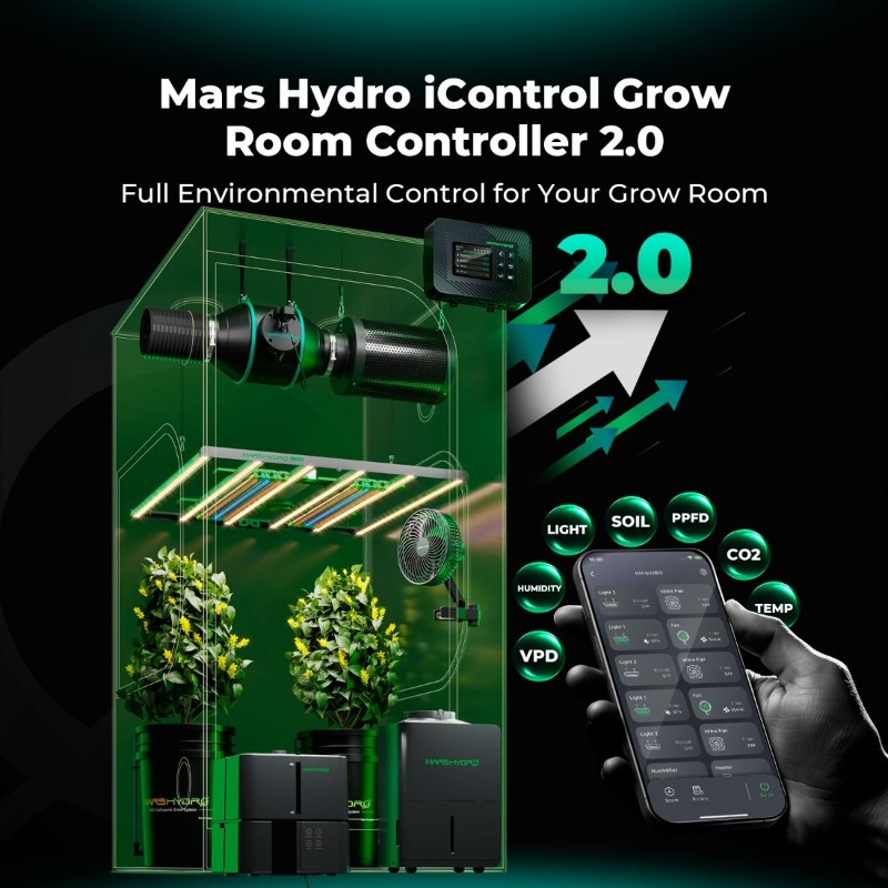 480W 4x4ft 120x120cm FC4800 EV - Grow Tent Complete Kit incelemesi ve fiyatı
