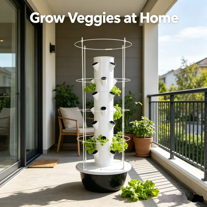 Akıllı Dikey Hidroponik Kule İ - Smart Garden Herb incelemesi ve fiyatı
