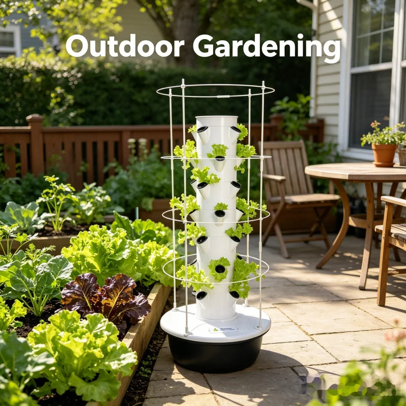 Akıllı Dikey Hidroponik Kule İ - Smart Garden Herb incelemesi ve fiyatı