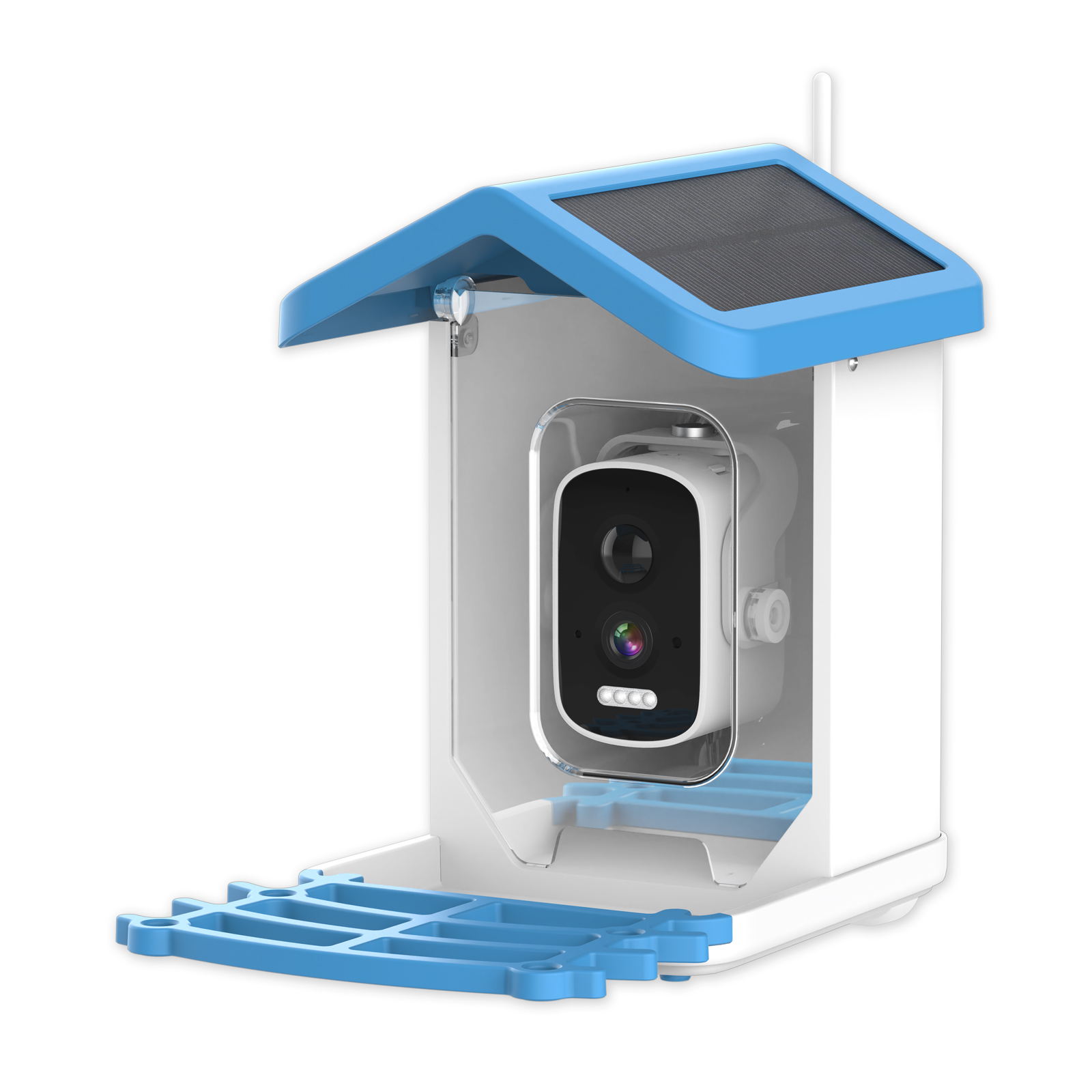 Güneş enerjili 5 milyon Wifi ö - Smart Bird Feeder Camera incelemesi ve fiyatı