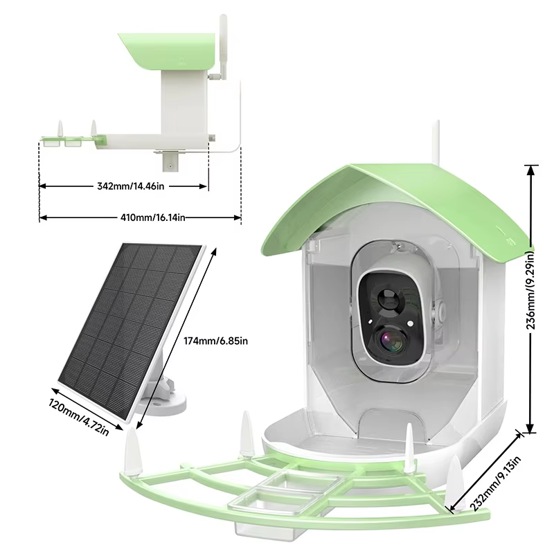 Yapay Zeka Kuş Tanıma Özellikl - Smart Bird Feeder Camera incelemesi ve fiyatı