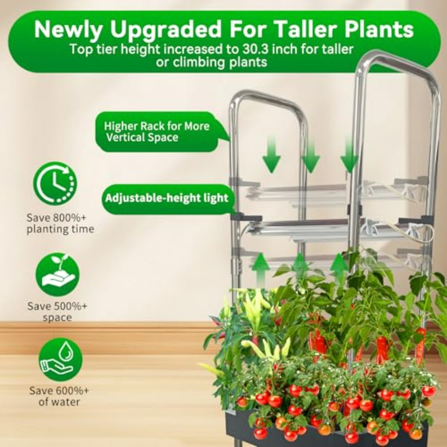 İç mekan hidroponik yetiştirme - Smart Garden Vertical incelemesi ve fiyatı