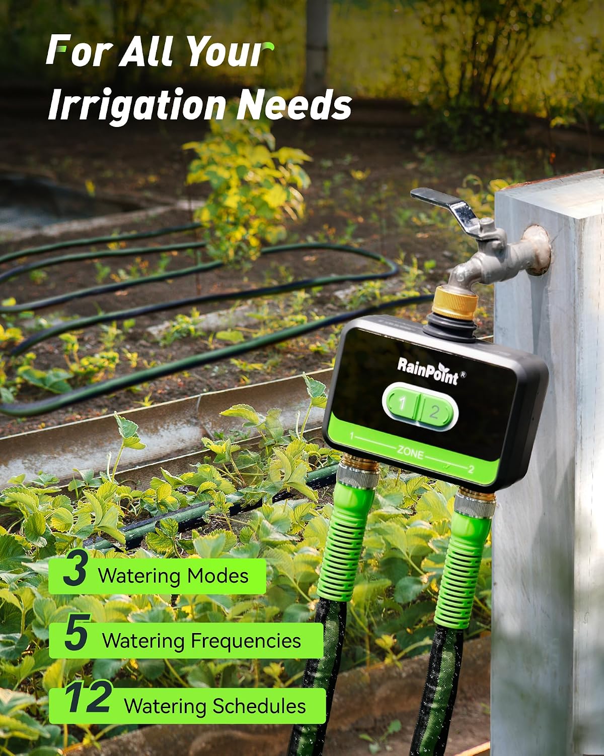 Bahçe Hortumu için Pirinç Bağl - Smart Garden Water incelemesi ve fiyatı