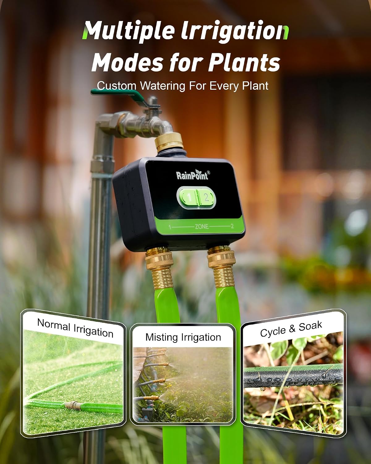 Bahçe Hortumu için Pirinç Bağl - Smart Garden Water incelemesi ve fiyatı