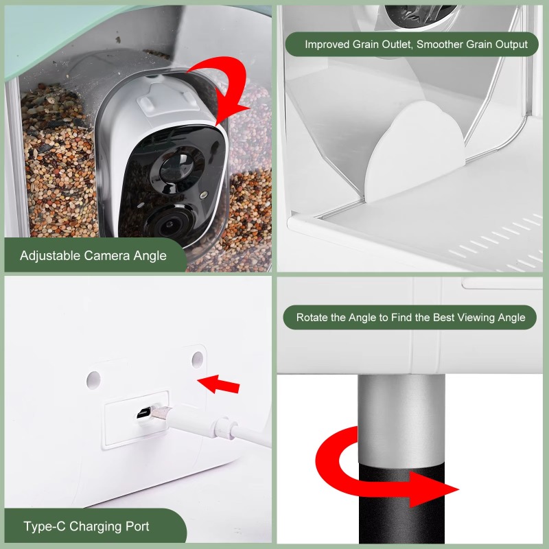 Akıllı Kuş Besleyici Gece Görü - Smart Bird Feeder Camera incelemesi ve fiyatı
