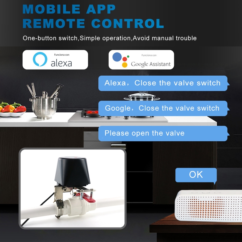 Tuya Akıllı Gaz Vanası WIFI Ba - Smart Garden Water incelemesi ve fiyatı