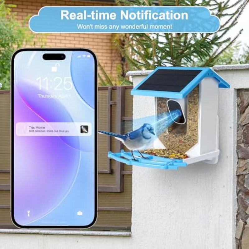 Kameralı Akıllı Kuş Besleyici  - Smart Bird Feeder Camera incelemesi ve fiyatı